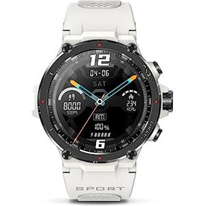 Veho Kuzo Sports Smart Watch F1S - Bianco, Nero