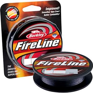 Berkley FireLine Fused - Corda intrecciata originale, 13,2 kg, 110 m, fumo