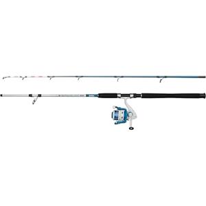 Mitchell Neuron SW II Dorade Rod & Reel Combo | Set da pesca in mare per dorade | Mulinello con 1+1 cuscinetti | Corpo in grafite| Pre-avvolto |4000 | 2,10 m | 60-120 g
