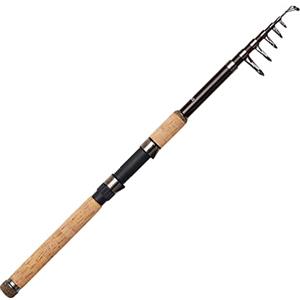 DAM BACKBONE II TELE, Canne da pesca, Canne da spinning, Pesca a tutto tondo, Unisex, Nero, 2.7m | 60-160g