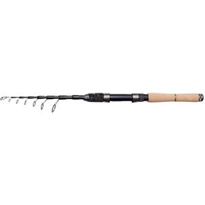 DAM Shadow Tele Canna da spinning Mini - Canna da viaggio ultraleggera, lunghezza di trasporto ridotta, azione rapida per la pesca in acqua dolce, perfetta per l'escursionismo e lo zaino in spalla