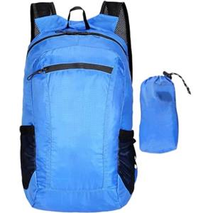 Generisch Zaino da viaggio, borsa impermeabile, 20 l, leggero, accessorio multiuso per attività all'aperto, moto, picnic, , zaffiro, Siehe Beschreibung, descrizione