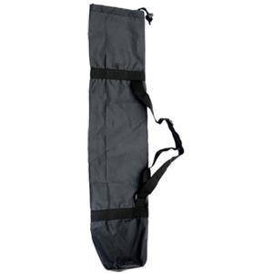 CookiBlend Borsa portatile per il trasporto, organizer da viaggio in nylon con tracolla, per sedia da campeggio, barbecue, barbecue, bastoncini da trekking, attrezzature da esterno, colore nero (28 x 120 cm)