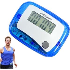 Générique Pedometro per camminare | Contapassi per caviglia | Monitor LCD digitale con giornaliero per sport escursionismo nuoto allenamento interno ed esterno per
