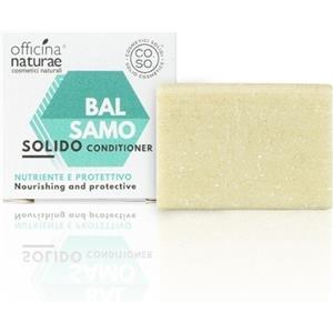 Officina Naturae - Mini Balsamo Solido Nutriente e Protettivo per Capelli Fini e Delicati con Avena e Noce, 15gr