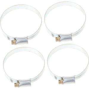 MUCKLILY 4pezzi Fascetta Stringitubo Per Piscina Set Di Fascette Metalliche Robuste Per Tubi Flessibili Adatte Per Applicazioni Automobilistiche e Nautiche