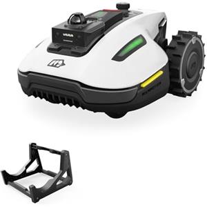 MAMMOTION YUKA mini 2 800 LiDAR Robot Rasaerba con Supporto per Autolavaggio, LiDAR 360° + Visione AI, DropMow, Consigliato per 800m², Senza Filo Perimetrale, Nessuna Perdita di Segnale, Senza RTK