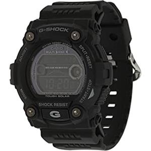 G-Shock Casio GW7900B Classic Solar Atomic G-Shock Orologio da uomo, nero/nero, misura unica, Solar Atomic Rescue GW7900B