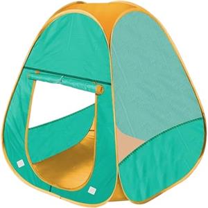 Generico Tenda per bambini - Tenda da gioco pop-up per bambini | Tende da esterno antizanzare| Rete traspirante, poliestere pieghevole, 33,86x30,71x30,71 pollici, ṕer 2-3 b́ambini, casetta ďa gioco al coperto