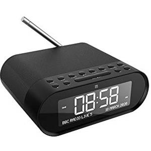Xtreme videogames Speaker BT Wireless Portatile Radio Sveglia DAB DAB+/FM USB Charge 33192, nero