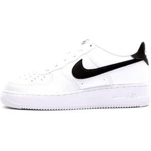 Nike Air Force 1 (Gs), Scarpe da Ginnastica Basse Bambini e ragazzi, Bianco (White/Black/White), 39 EU