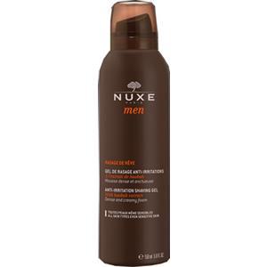 Nuxe Men Gel Rasatura Anti-Irritazioni 150 ml - Gel denso e vellutato con estratto di legno di sandalo per una rasatura facile e precisa