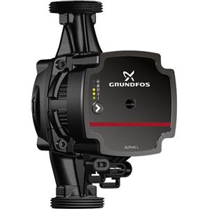 Grundfos ALPHA1 L 25-60 Circolatore ad Alta Efficienza con Motore a Magneti Permanenti e Interasse 180
