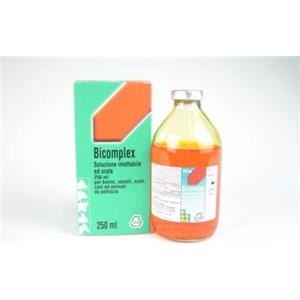 IZO Bicomplex Soluzione Iniettabile ed Orale 250ml - Complesso di Vitamine del Gruppo B