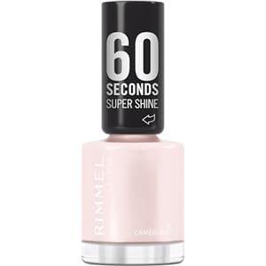 Rimmel London Rimmel 60 Seconds Super Shine Smalto, Smalto asciugatura rapida, Colore vibrante, A lunga tenuta, 8 ml, 108 Cameo Rose