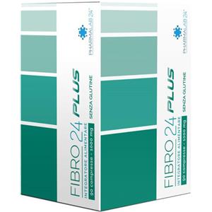PHARMALAB24 FIBRO24 PLUS - Integratore Alimentare con Vitamine B1 e B6 per il Sistema Nervoso - 90 Compresse