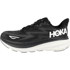Hoka One One 1127896-BWHT Clifton 9 Black/White Women's Scarpe Taglia US 6.5