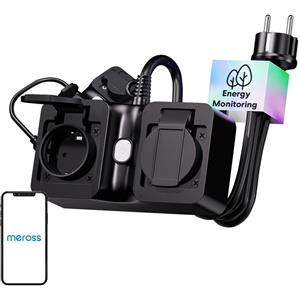 Meross MOP320MA-EU WiFi smart power strip, outdoor, IP44 (Matter)