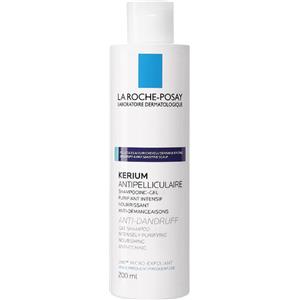 La Roche-Posay Kerium Shampoo Gel Antiforfora Grassa 200 ml - Per Cuoio Capelluto Sensibile e Grasso