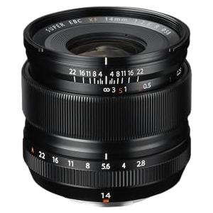 Fujifilm XF Obiettivo Grandangolare 14 mm Equivalente a 21 mm, F2.8 R, F/2.8, Attacco X Mount, Diametro Filtro 58 mm, Nero