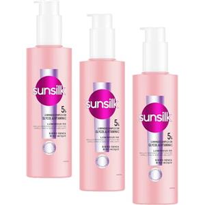Sunsilk, Siero Luminous 100, Siero Capelli Senza Risciacquo, 5% Luminous Complex con Glycol&Vitamina C, Fino al 100% più Brillanti*, Sigilla le Cuticole, Luminosità Effetto Specchio,200ml