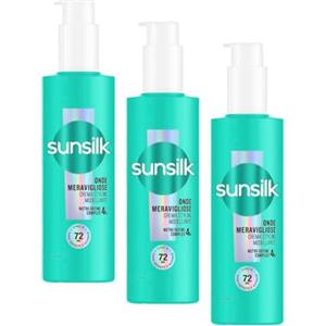 Sunsilk, Crema Onde Meravigliose, Crema Styling Capelli Mossi, Effetto Anticrespo, Modella e Definisce per Onde Morbide Fino a 72 ore, con Olio di Macadamia, Arginina e Biotina, 200ml