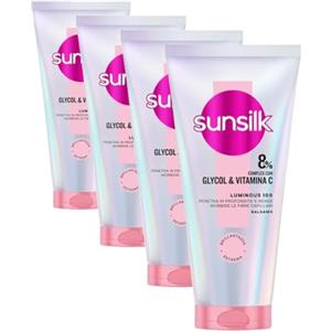 Sunsilk, Balsamo Luminous 100, Balsamo Illuminante per Capelli Luminosi, Formula con 8% Complex, Glycol e Vitamina C, Effetto Specchio e Cuticole Sigillate, Capelli Fino al 100% più Brillanti* 180 ml