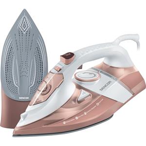 Sencor Ferro a vapore, 3200 W, bianco/rosa