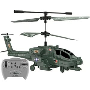 Generico Elicottero Telecomandato Per Adulti E Bambini, Volo Fluido, ABS, Giocattoli Per Aeroplani Telecomandati, Aereo RC Con A LED, Giocattolo Volante RC, Per Bambini Principianti 8+