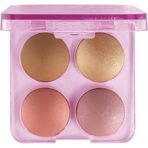 SEPHORA COLLECTION Colorful Face Bronzer, Blush & Highlighter Palette - 02 Medium to Tan