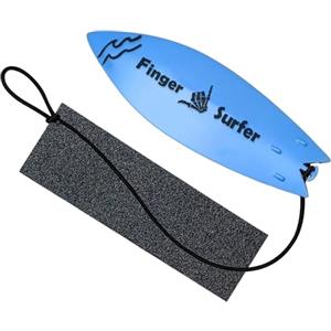 Genérico Giocattolo da tavola hawaiana per dita - Mini tavola hawaiana ad aria ABS | Design leggero e aerodinamico per cavalcare il vento 12x3,8 cm | Offre un'esperienza divertente all'aperto e intrattenimento
