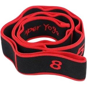 Rrlihjgu Fascia di resistenza elastica, modellatrice corporea portatile con 8 livelli di tensione, corda di tensione per allenamento, per pilates, allenamento della forza, palestra, donne e giovani