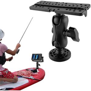 Générique Supporto Ecoscandaglio Pesci - Regolabile GPS Sonar Rilevatore Pesci Supporto Supporto Per Kayak | Pesca Barca Navigazione Rivelatore Pesce Support, Trasduttore Portatile Per Pesca Traina Motore Batea