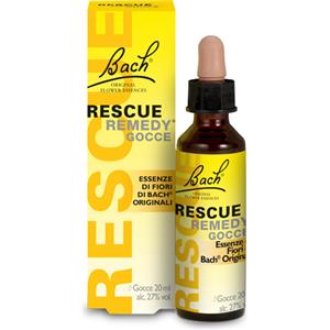 Schwabe Rescue Remedy Gocce 20 ml - Rimedio Omeopatico per Ansia e Stress con Fiori di Bach