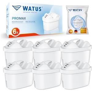 Watus Filtri, Compatibili con BRITA Maxtra+ e Maxtra, Maxtra Pro, Maxtra Plus, Made in Germany, Riducono Piombo, Cloro, Metalli Pesanti e Calcare Nell'acqua (6)