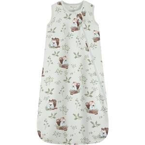 Mosebears 0.5 Tog Sacco Nanna in Cotone per Neonati, Estate - Per Bambini e Bambine(Animal,XL(18-24 mesi))