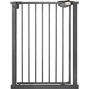 UBRAVOO Baby Gate per porte e scale,Cancello di sicurezza per porta in metallo con chiusura automatica, montaggio a pressione, nessuna perforazione, 76-84 cm per bambini e animali domestici