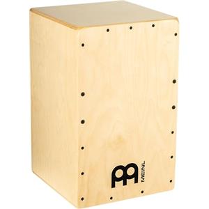 Meinl Percussion Snarecraft Cajon Instrument - Grande Drum Box con 2 Cordiere - Superficie di Suono Betulla del Baltico (SC100B)