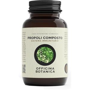 OFFICINA BOTANICA Propolisi Composto 100 Compresse - Supporto Immunitario con Ribes Nero, Echinacea e Acerola