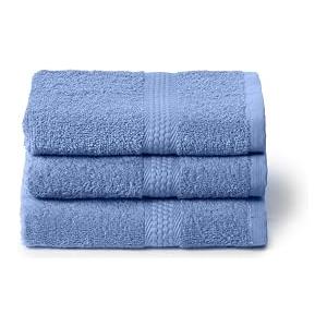 Caleffi Set Asciugamani Bagno Piccoli 3X, 40x60cm, Cotone 100% Morbido e Assorbente per Bagno, Viso e Uso Quotidiano, Asciugamani Bidet di Alta Qualità, Asciugamano Ospiti Resistente ai Lavaggi