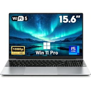 FUNYET 15.6" Pc Portatile i5-7Y54 Processore fino a 3.2GHz Gaming Laptop 16GB RAM 512GB SSD Win 11 Pro 1920x1080 FHD Notebook con WIFI5 BT5.0 USB3.0 Mini HDMI Type-C Charging Tastiera Retroilluminata