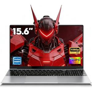 FUNYET Pc Portatile 15.6 Pollici 4425Y Upto 1,7GHz Win11 Pro Laptop 16GB RAM 256GB SSD TF 1TB Computer Portatile, WiFi5, BT4.2, 1920x1080 FHD, USB3.0, HDMI, Type-C, QWERTY, Adatto a Studenti e Lavoro