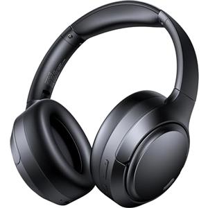 ECLVOX Cuffie Bluetooth senza fili over ear Hi-Fi con cancellazione rumore attiva (ANC) e microfono, driver 40mm, 100h autonomia - Cuffie Wireless pieghevoli per viaggio, ufficio e tempo libero