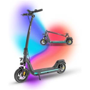 JOYOR C10 DGT Monopattino Elettrico Adulti - Motore da 500 W Autonomia 35 km Batteria Rimovibile Pneumatici da 10 Doppia Sospensione - Scooter Omologato DGT