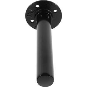 Generic Supporto per Dischi da Bilanciere in Metallo Nero, Porta Pesi da Parete per Palestra Domestica, Design Minimalista Installazione Semplice e Capacità Elevata