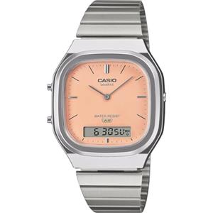Casio Orologio da polso analogico digitale al quarzo, unisex, collezione Casio Vintage