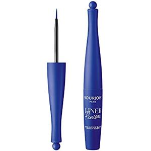 Bourjois Eyeliner Liquido Liner Pinceau, Eyeliner Waterproof dal Tratto Preciso a Lunga Durata, 04 Bleu Pop Art