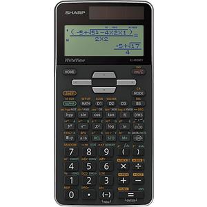 Sharp EL-W506TBSL Calcolatrice Scientifica Doppia Alimentazione Nero - Display LCD 96x32, WriteView, 640 Funzioni