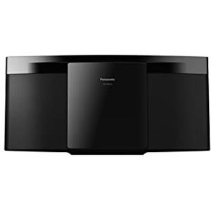 Panasonic SC-HC212EG-K Sistema Micro Hi-Fi a 2 Canali, 20 W, Radio Digitale DAB+, Lettore CD, Bluetooth, USB, Suoni Puri e Minima Distorsione, Design Sottile e Contemporaneo, Nero