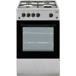 Beko CSG42011FS Libera installazione Piano cottura a gas Argento cucina